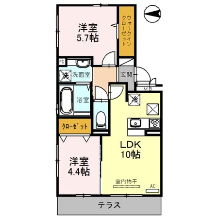 Grande Soleilの物件間取画像